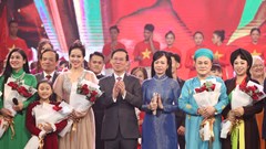 Chủ tịch nước: Chương trình nghệ thuật sẽ mang đến quý vị nhiều cung bậc cảm xúc từ trong  mạch nguồn văn hóa truyền thống của dân tộc Việt Nam