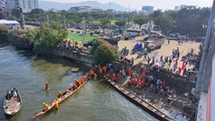 Hấp dẫn giải đua thuyền truyền thống thành phố Đà Nẵng mở rộng