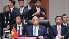 Thủ tướng Phạm Minh Chính phát biểu tại phiên toàn thể Hội nghị Cấp cao ASEAN lần thứ 43