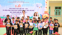 Hỗ trợ hạ tầng giáo dục cho trẻ vùng cao Điện Biên