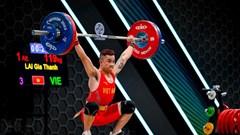 Lại Gia Thành đoạt ba HCV tại Giải vô địch cử tạ thế giới
