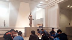 Về những hiện vật “con ốc và hoa sen” của bảo vật quốc gia tượng Bồ tát Tara: Sẽ chuyển giao cho Bảo tàng Điêu khắc Chăm Đà Nẵng