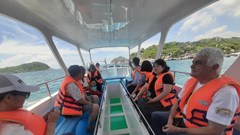 Đoàn lữ hành Australia khảo sát sản phẩm du lịch Ninh Thuận