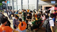 Trường ĐH Văn hóa TP.HCM chào đón tân sinh viên nhập học