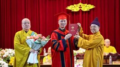 Học viện Phật giáo Việt Nam tại Hà Nội: Trao Bằng Tiến sĩ Phật học đầu tiên