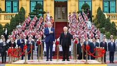 Lễ đón chính thức Tổng thống Hoa Kỳ Joe Biden