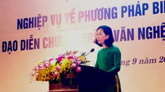 Tập huấn phương pháp biên đạo và đạo diễn chương trình văn nghệ quần chúng
