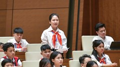 Phiên họp giả định “Quốc hội trẻ em”: Thúc đẩy quyền tham gia​​​​​​​ của thế hệ trẻ