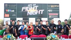 Ba võ sĩ Việt Nam đối đầu dàn cao thủ thế giới tại sự kiên võ thuật MMA AFC 28