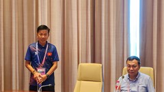 Lãnh đạo VFF động viên tuyển Olympic Việt Nam trước thềm Asian Games 19