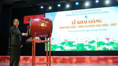 Hơn 900 tân sinh viên Trường ĐH Văn hóa TP.HCM khai giảng năm học mới