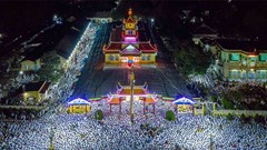 Đến Tây Ninh dịp Trung thu, vạn trải nghiệm hấp dẫn chờ đón du khách ở Toà Thánh và núi Bà Đen