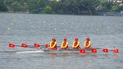 Asian Games 19: Bốn nội dung đua thuyền Việt Nam vào chung kết