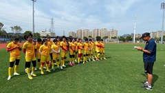 Asian Games 19: Tuyển nữ Việt Nam tập buổi đầu tiên tại Trung Quốc