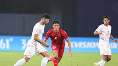 Tuyển Olympic Việt Nam thua đậm Iran