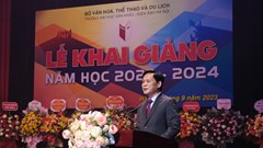 Trường Đại học Sân khấu - Điện ảnh Hà Nội khai giảng năm học 2023-2024
