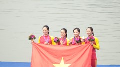 Rowing mang về tấm huy chương đầu tiên cho Đoàn Thể thao Việt Nam