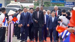 Chủ tịch Quốc hội Cuba thăm và làm việc tại Quảng Bình