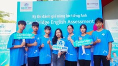 Ocean Edu tổ chức khảo thí và cấp chứng chỉ quốc tế Cambridge cho hàng ngàn học viên