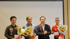 Billiards Việt Nam vinh danh nhà vô địch và á quân thế giới