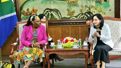 Nam Phi mong muốn học hỏi kinh nghiệm phát triển văn hoá của Việt Nam