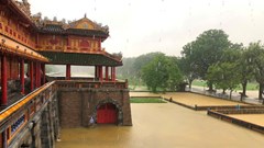 Di tích Huế trước nguy cơ bị ảnh hưởng trong mùa mưa bão