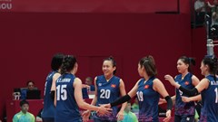 Bóng chuyền nữ Việt Nam rộng cửa vào bán kết Asian Games 19