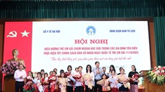 Hà Nội: Biểu dương các trẻ em gái chăm ngoan, học giỏi