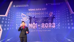 71 thí sinh tranh tài bán kết Cuộc thi giọng hát trẻ “Thanh âm Hà Nội”