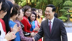 Chủ tịch nước Võ Văn Thưởng gặp mặt Hiệp hội Nữ doanh nhân Việt Nam