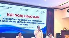 Tháo gỡ khó khăn, tạo hành lang pháp lý cho văn học, nghệ thuật phát triển