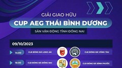 Khai mạc giải bóng đá gây quỹ từ thiện cho trẻ em khuyết tật