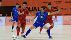 Tuyển Futsal Việt Nam thắng trận mở màn vòng loại giải châu Á