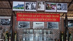 Độc đáo ngôi nhà bom - kỷ vật chiến tranh ở Quảng Trị