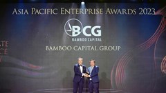 Bamboo Capital và Tracodi nhận Giải thưởng Doanh nghiệp xuất sắc châu Á 2023