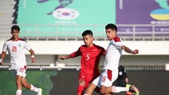 U18 Việt Nam thua trận ra quân giải quốc tế ở Hàn Quốc