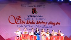 Khai mạc Liên hoan sân khấu không chuyên Hà Nội năm 2023