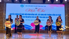Kon Tum: Nâng cao truyền thông bình đẳng giới, xây dựng gia đình hạnh phúc