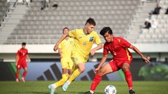 U18 Việt Nam thi đấu ấn tượng trước Ukraine