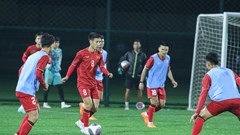 Tuyển Việt Nam chuẩn bị cho trận đấu với Uzbekistan