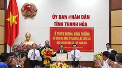 Tuyên dương đội bóng đá Thanh Hóa đoạt Siêu cúp quốc gia