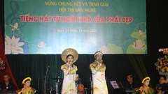 Chung kết Hội thi văn nghệ “Tiếng hát từ ngôi nhà của phái đẹp”