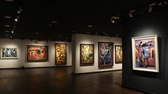 Nghe "Nhạc khúc" qua tranh trừu tượng biểu hiện