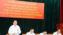 TP.HCM cần giải pháp đột phá về phát triển văn hóa, xây dựng con người
