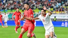 Tuyển Việt Nam thất bại trước Hàn Quốc