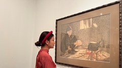 Những nét vẽ mượn Dó thả tình của họa sĩ Vũ Thái Bình