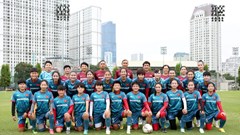 Tuyển nữ Việt Nam gấp rút chuẩn bị cho vòng loại Olympic 2024