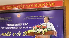 Bộ VHTTDL khai mạc Trại sáng tác “Sống mãi với thời gian”