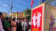 Triển lãm tranh cổ động về văn hóa, con người Việt Nam tại Đăk Nông