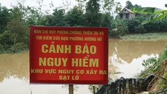 Thừa Thiên Huế: Cảnh báo lũ quét, sạt lở ở các địa phương vùng núi